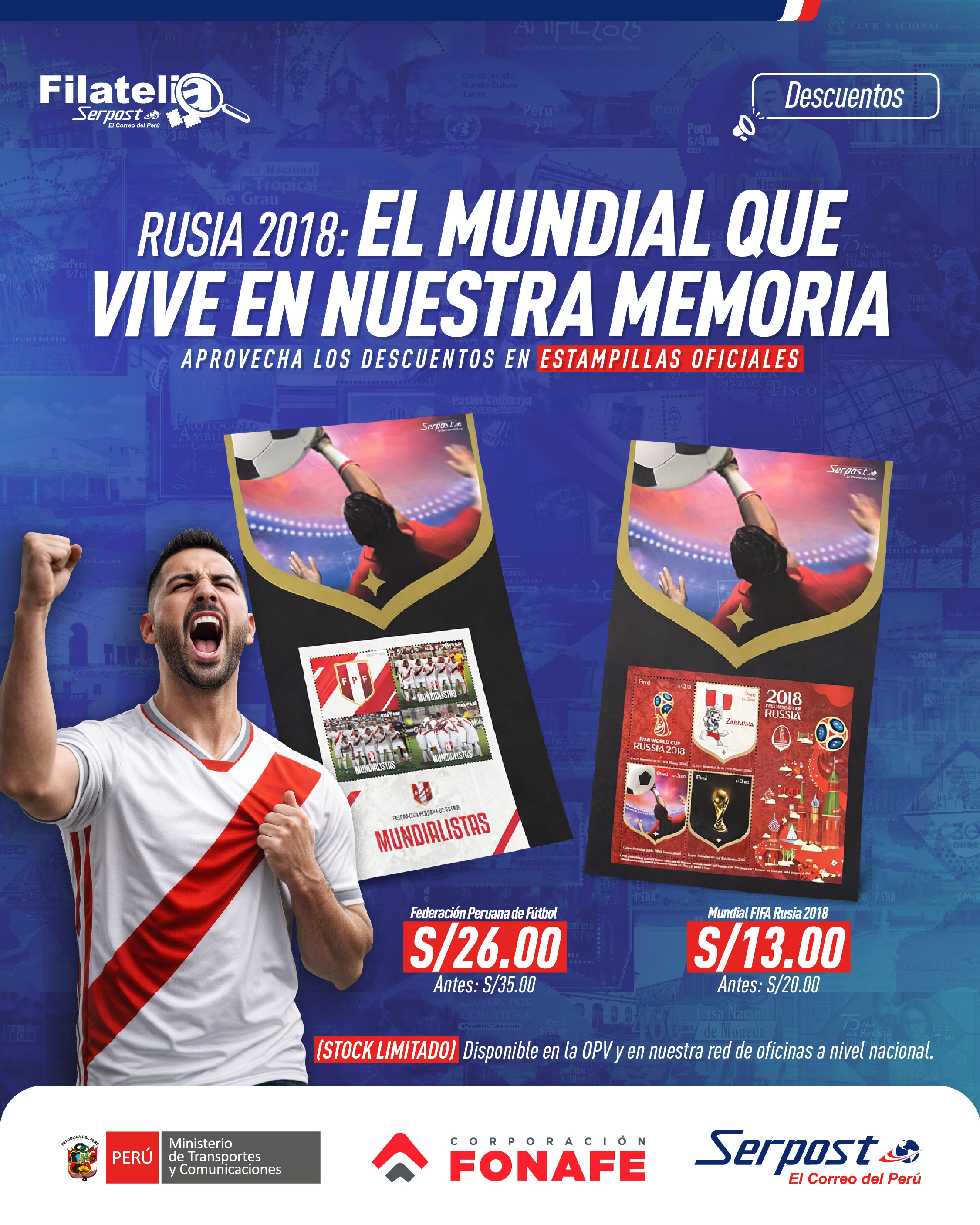 Campaña Rusia 2018 Serpost